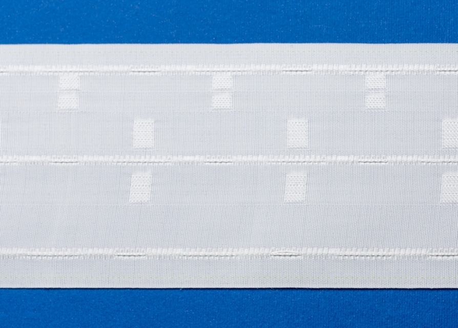 Schmuckband SIMONE 1:2.5 pro Meter weiss