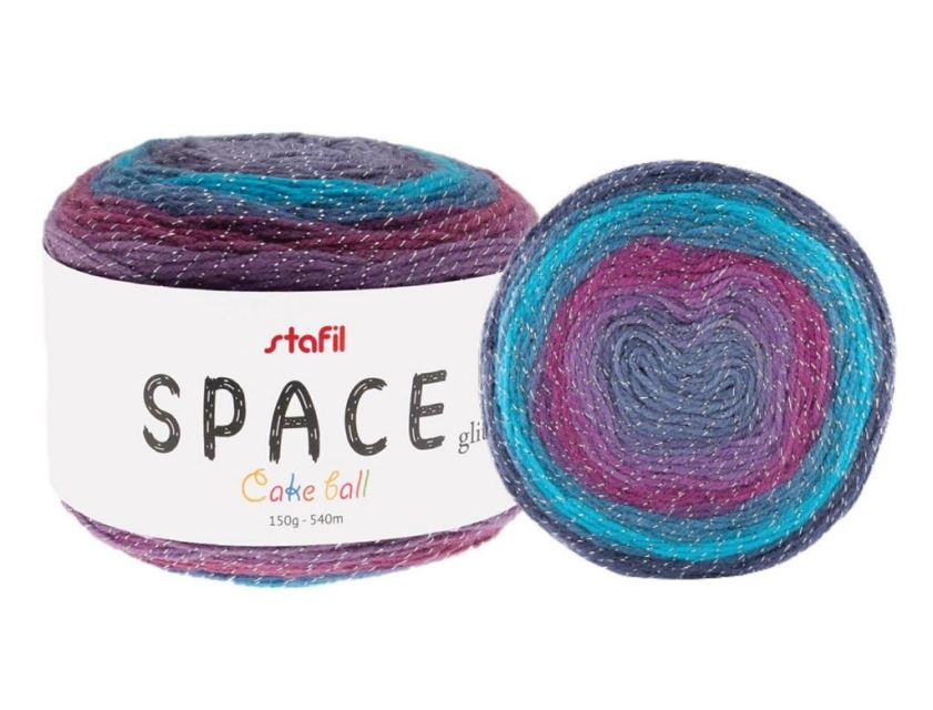 Space Glitter 150 Gramm Mix 3