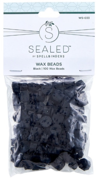 Spellbinder Wax Beads 100 Stück Schwarz