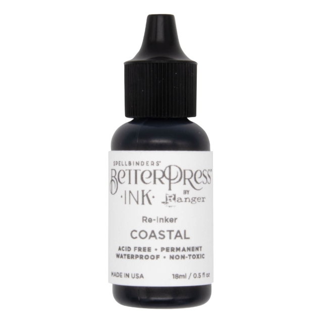 Spellbinders Better Press Ink Reinker Coastal