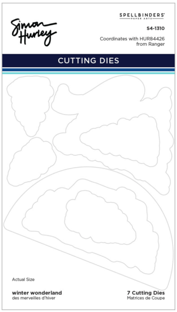 Spellbinder Winter Wonderland Stamp & Die Bundle