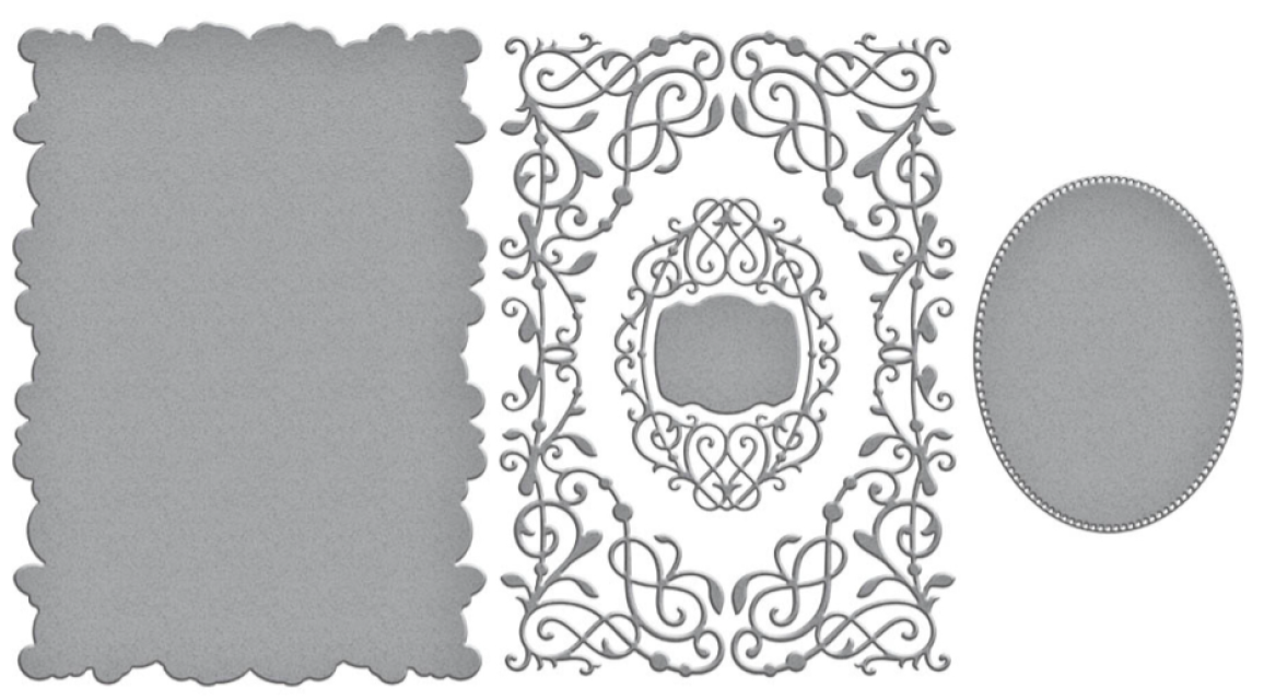 Spellbinders Timeless Cardfront Etched Dies