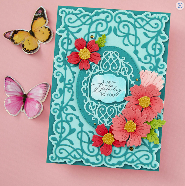 Spellbinders Timeless Cardfront Etched Dies