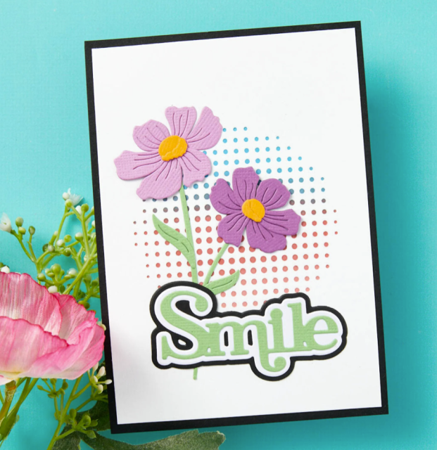 Spellbinders Stitched Edge Circle Backgrounds Etched Dies