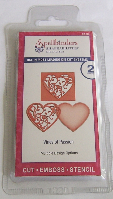 Spellbinders Shapeabilities Die D-Lites Vines of Passion