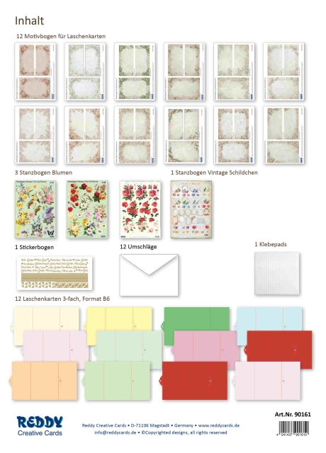 Reddy Cards Spitzenkarten im Vintage-Look