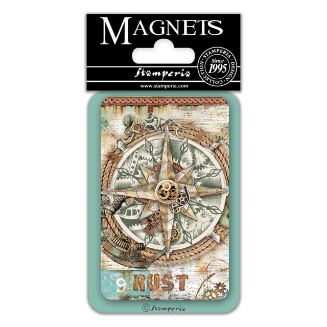 Stamperia Magnet 8 x 5.5 cm Compass