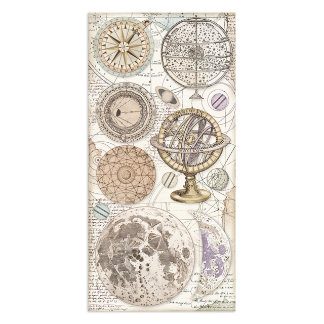 Stamperia Collectables 10 sheets Cosmos Infinity
