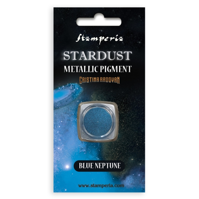 Stamperia Stardust Pigment Blue Neptune