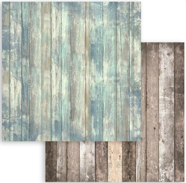 Stamperia 8 x 8 Inch Paper Pack Sea Land