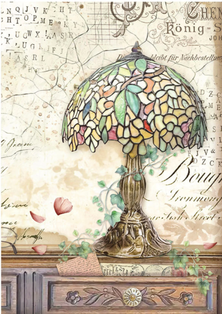 Stamperia Reis Papier Rice Paper Backgrounds A6 Brocante Antiques