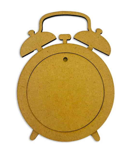 Stamperia Crafty Shapes: Clock alarm