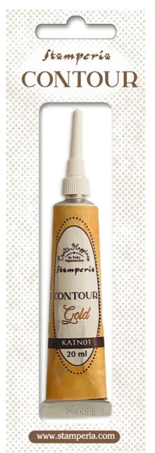 Stamperia Contour Liner 20 ml Create Happiness Gold