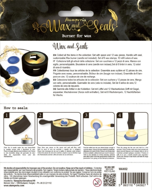 Stamperia Burner for Wax