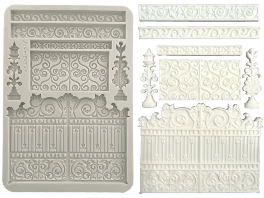 Stamperia A5 Silicon Mould Master of Magic Gate
