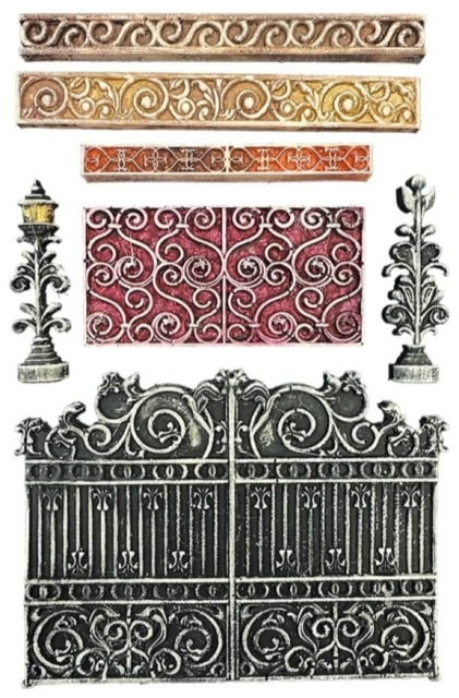 Stamperia A5 Silicon Mould Master of Magic Gate