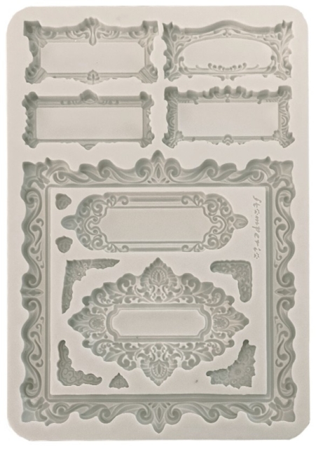 Stamperia A5 Silicon Mould Master of Magic Gothic Label