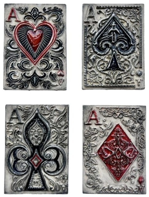 Stamperia A5 Silicon Mould Master of Magic Cards