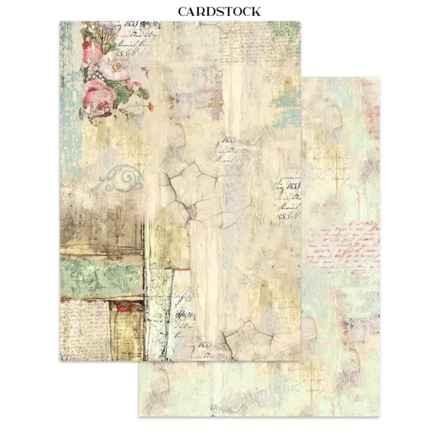 Stamperia Junk Journal Stickers, Backgrounds, Cut-Outs Wonderland