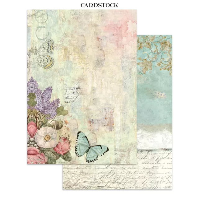 Stamperia Junk Journal Stickers, Backgrounds, Cut-Outs Wonderland
