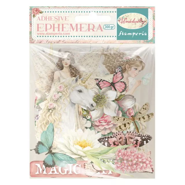 Stamperia Ephemera Wonderland