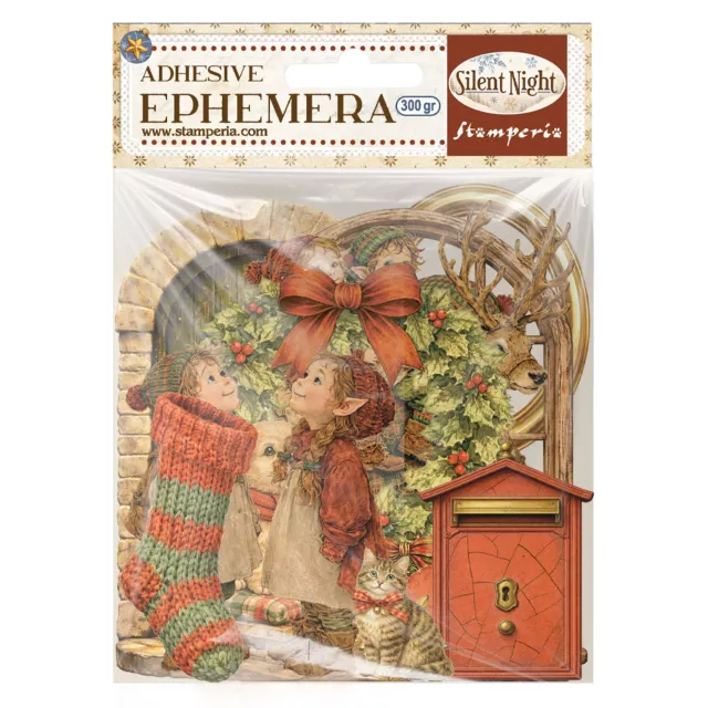 Stamperia Printed Decorative Ephemera for Art and Craft Silent Night