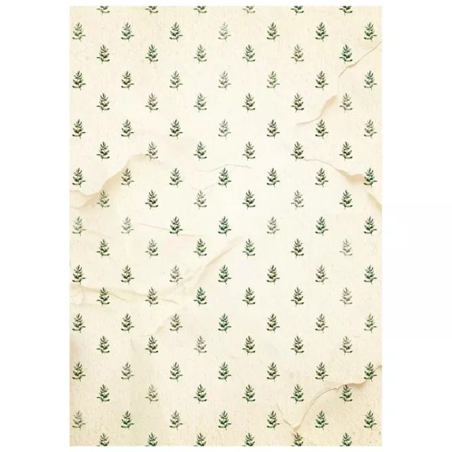 Stamperia Printed 8 Rice Paper A6 Background Selection for Art and Craft Silent Night