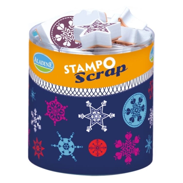 STAMPO Scrap Schneeflocken