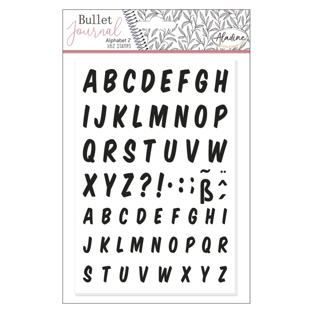 Stampo Bullet Journal Alphabet
