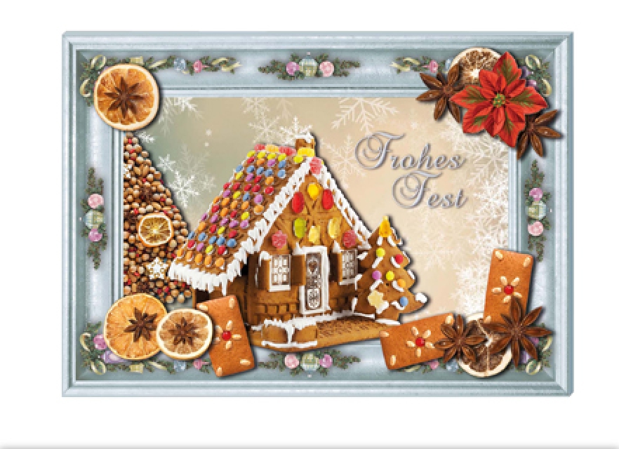 Reddy Cards Stanzbogen Lebkuchen, Gebäck