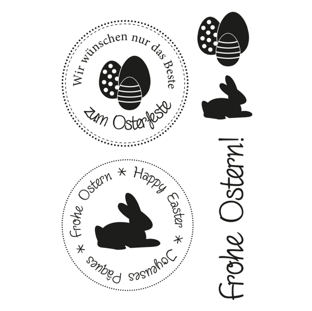 Stempel Clear Ostern 1 A7