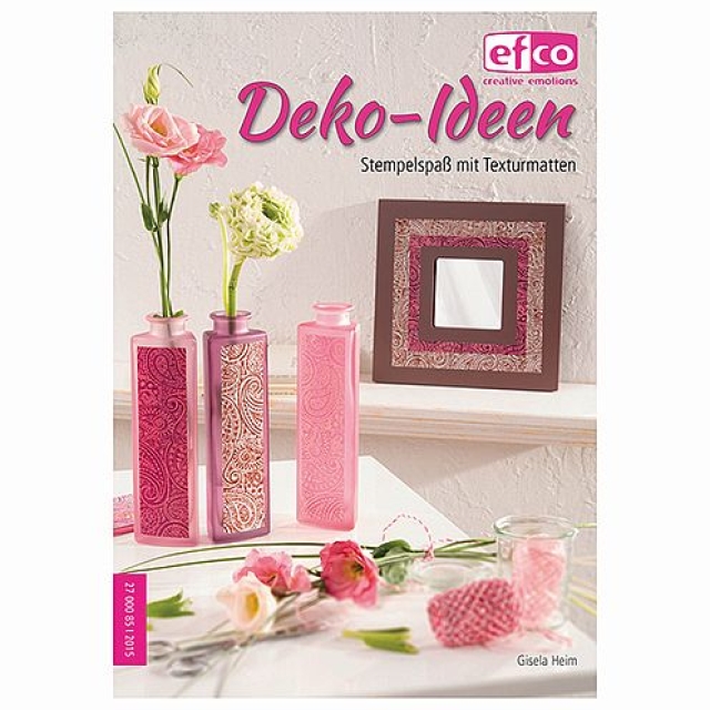 Buch deutsch Deko Ideen mit Texturmatten