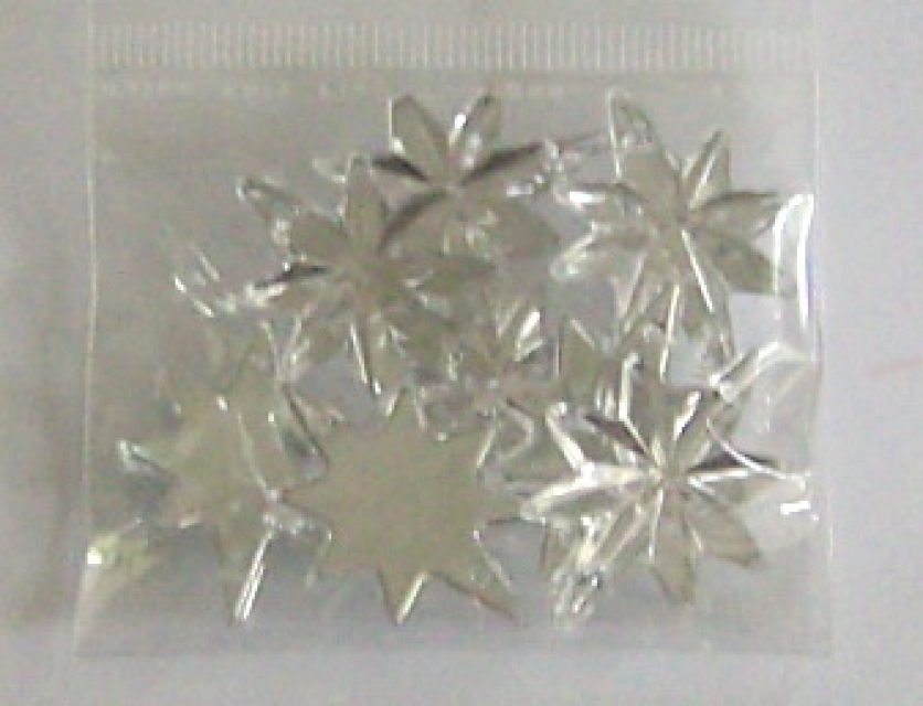Deko Steinchen Sternchen ca. 2,5 x 1,7 cm