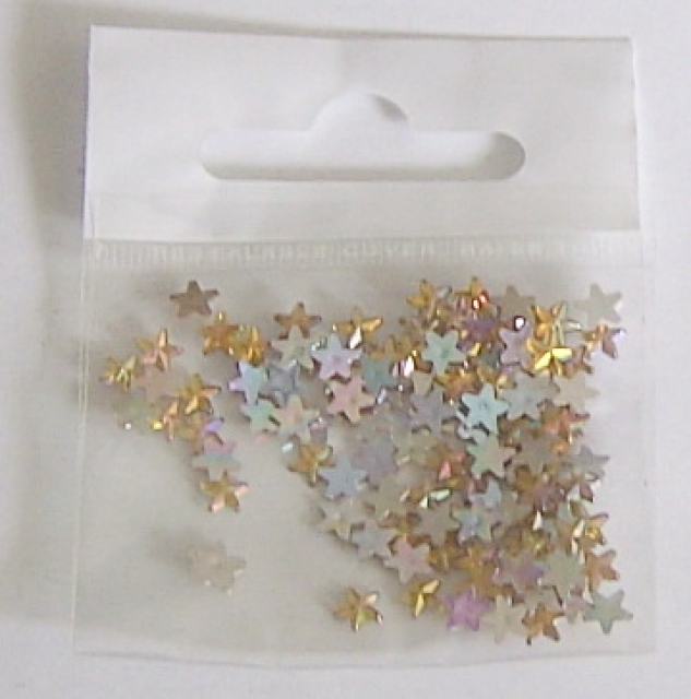 Deko Sternchen gold ca. 5 mm