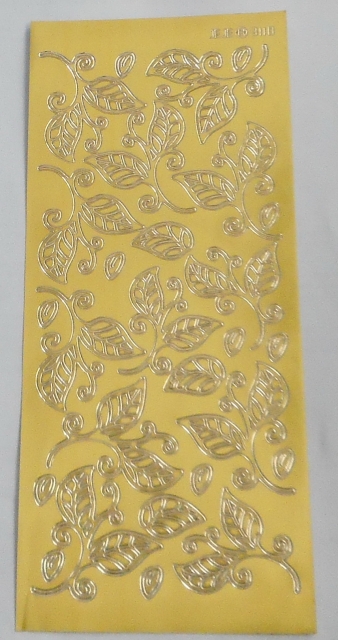 Stickerbogen 10 x 23 cm Blätter