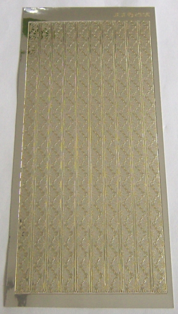 Stickerbogen 10 x 23 cm Bordüren