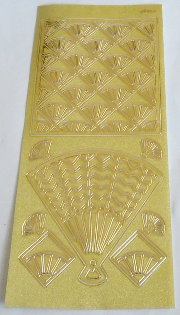Stickerbogen 10 x 23 cm Ornamente