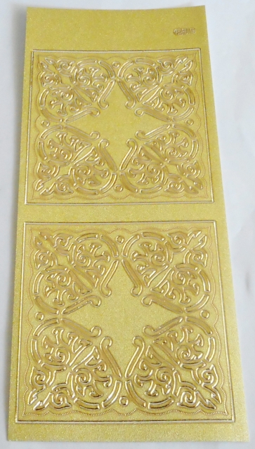 Stickerbogen 10 x 23 cm Ornamente