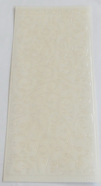 Stickerbogen 10 x 23 cm Ornamente