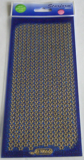 Le Suh Glitzer kleine Sternchen blau