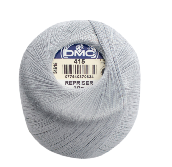 DMC Stopfgarn Farbe 415 grau