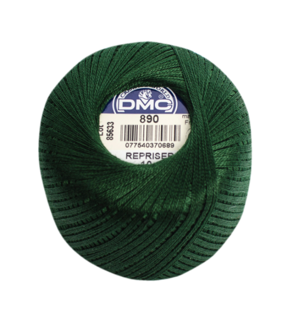 DMC Stopfgarn Farbe 890 grün