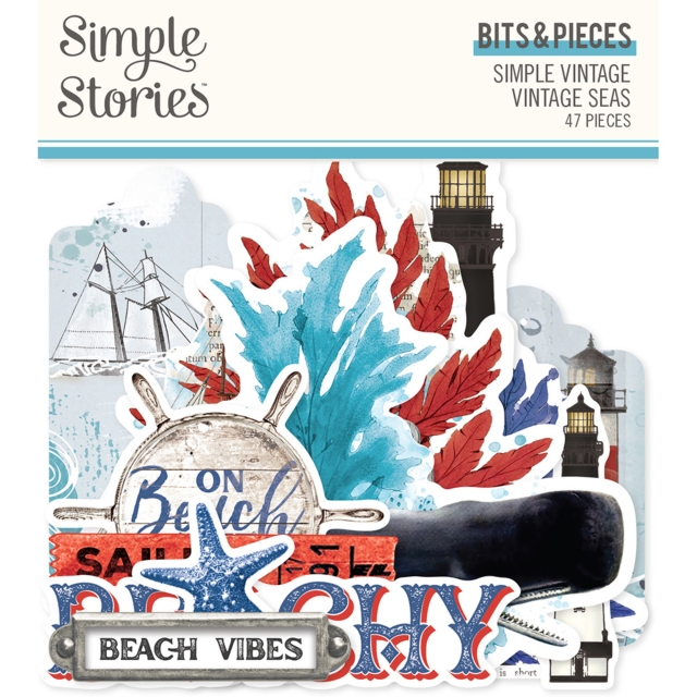 Simple Stories Simple Vintage Vintage Seas Bits & Pieces