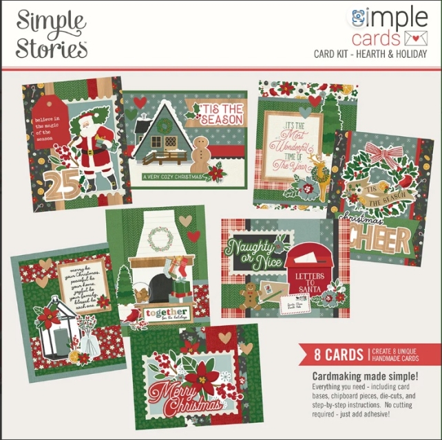 Simple Stories Simple Cards Kit Hearth & Holiday