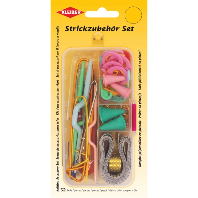 Kleiber Strickzubehör Set mit 52 Teilen