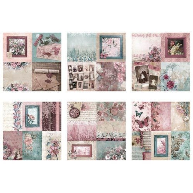 Studio Light Inner Peace 8 x 8 Inch Paper Pad Small Designs and Elements
