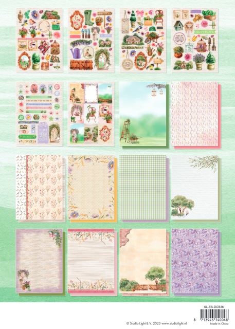 Studio Light Secret Garden DIY Block