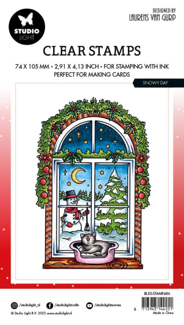 Studio Light Snowy Day Clear Stamps