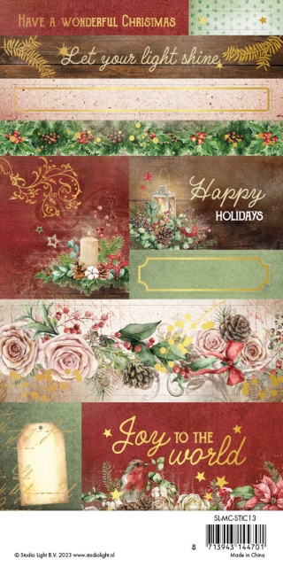 Studiolight Magical Christmas Sticker Sheets