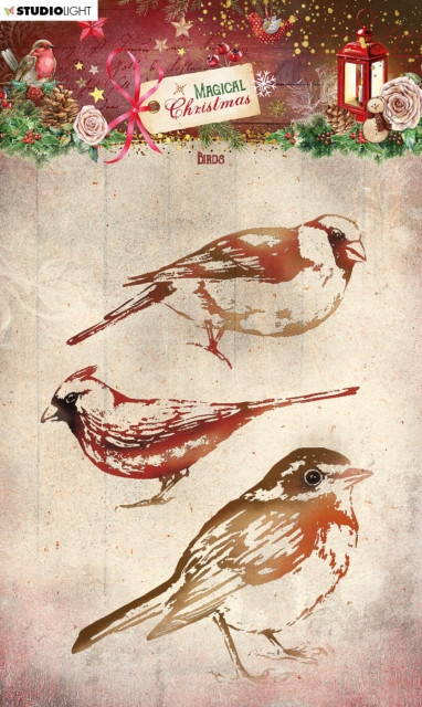 Studiolight Magical Christmas Clear Stamp Birds